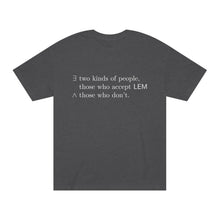 Load image into Gallery viewer, LEM∧¬LEM (unisex)
