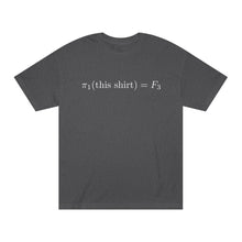 Load image into Gallery viewer, π₁(this shirt) = F₃ (unisex)