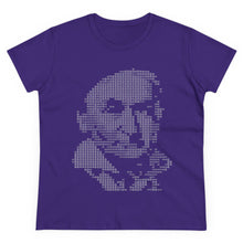 Load image into Gallery viewer, Gauss t-shirt made from Legendre symbols (women's)