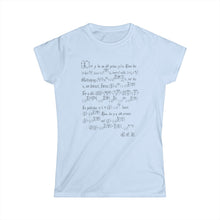 Load image into Gallery viewer, Quadratic reciprocity t-shirt (women's)