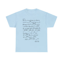 Load image into Gallery viewer, Quadratic reciprocity t-shirt (unisex)