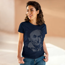 Load image into Gallery viewer, Gauss t-shirt made from Legendre symbols (women's)