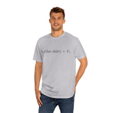 Load image into Gallery viewer, π₁(this shirt) = F₃ (unisex)