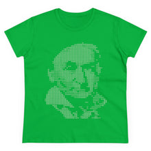 Load image into Gallery viewer, Gauss t-shirt made from Legendre symbols (women's)