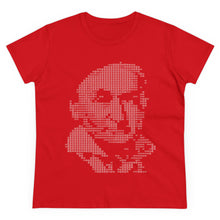 Load image into Gallery viewer, Gauss t-shirt made from Legendre symbols (women's)