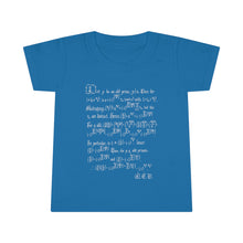 Load image into Gallery viewer, Quadratic reciprocity t-shirt (toddler)