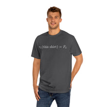 Load image into Gallery viewer, π₁(this shirt) = F₃ (unisex)