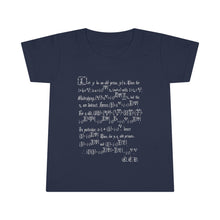 Load image into Gallery viewer, Quadratic reciprocity t-shirt (toddler)
