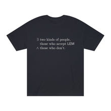 Load image into Gallery viewer, LEM∧¬LEM (unisex)