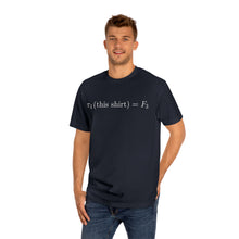 Load image into Gallery viewer, π₁(this shirt) = F₃ (unisex)