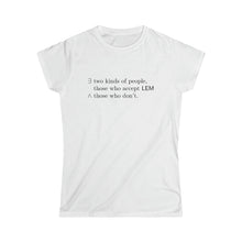 Load image into Gallery viewer, LEM∧¬LEM (women's)