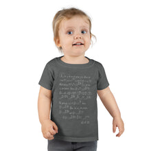 Load image into Gallery viewer, Quadratic reciprocity t-shirt (toddler)