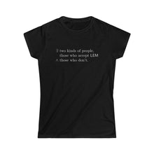 Load image into Gallery viewer, LEM∧¬LEM (women's)