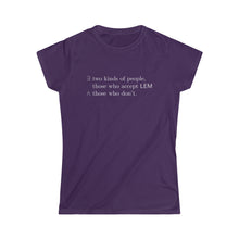 Load image into Gallery viewer, LEM∧¬LEM (women's)