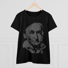 Load image into Gallery viewer, Gauss t-shirt made from Legendre symbols (women's)