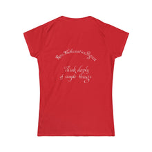 Load image into Gallery viewer, Quadratic reciprocity t-shirt (women's)