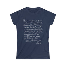 Load image into Gallery viewer, Quadratic reciprocity t-shirt (women's)