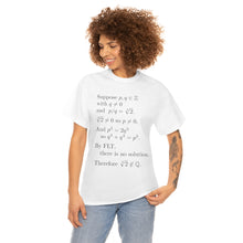 Load image into Gallery viewer, FLT ⇒ √2∉ℚ (unisex)