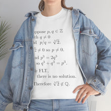 Load image into Gallery viewer, FLT ⇒ √2∉ℚ (unisex)