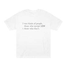 Load image into Gallery viewer, LEM∧¬LEM (unisex)