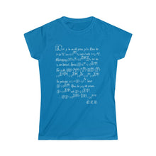 Load image into Gallery viewer, Quadratic reciprocity t-shirt (women's)