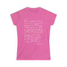 Load image into Gallery viewer, Quadratic reciprocity t-shirt (women's)