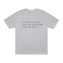 Load image into Gallery viewer, LEM∧¬LEM (unisex)