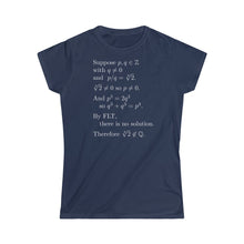 Load image into Gallery viewer, FLT ⇒ √2∉ℚ (women's)