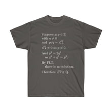 Load image into Gallery viewer, FLT ⇒ √2∉ℚ (unisex)