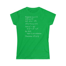 Load image into Gallery viewer, FLT ⇒ √2∉ℚ (women's)