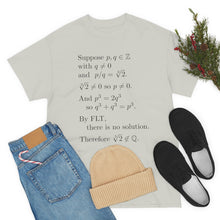 Load image into Gallery viewer, FLT ⇒ √2∉ℚ (unisex)