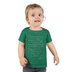 Quadratic reciprocity t-shirt (toddler)