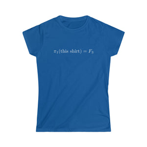 π₁(this shirt) = F₃ (women's)