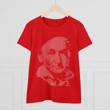 Load image into Gallery viewer, Gauss t-shirt made from Legendre symbols (women&#39;s)
