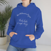 Load image into Gallery viewer, Quadratic reciprocity hoodie (reversed)
