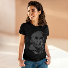 Load image into Gallery viewer, Gauss t-shirt made from Legendre symbols (women&#39;s)
