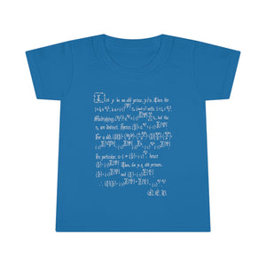 Quadratic reciprocity t-shirt (toddler)