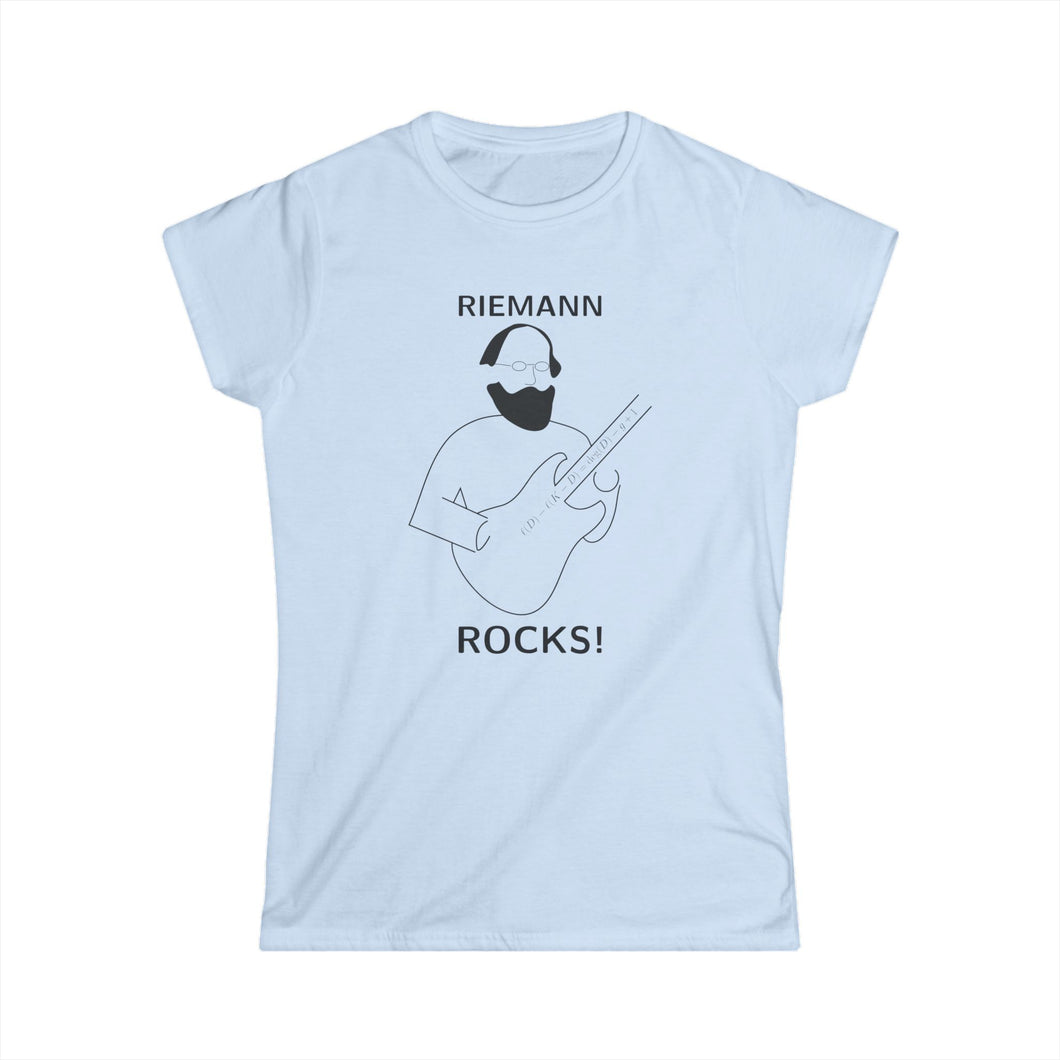 Riemann Rocks t-shirt (women's)