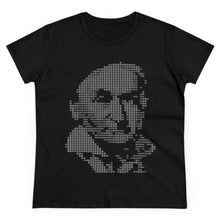 Load image into Gallery viewer, Gauss t-shirt made from Legendre symbols (women&#39;s)
