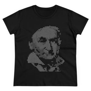 Gauss t-shirt made from Legendre symbols (women's)