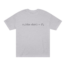 Load image into Gallery viewer, π₁(this shirt) = F₃ (unisex)
